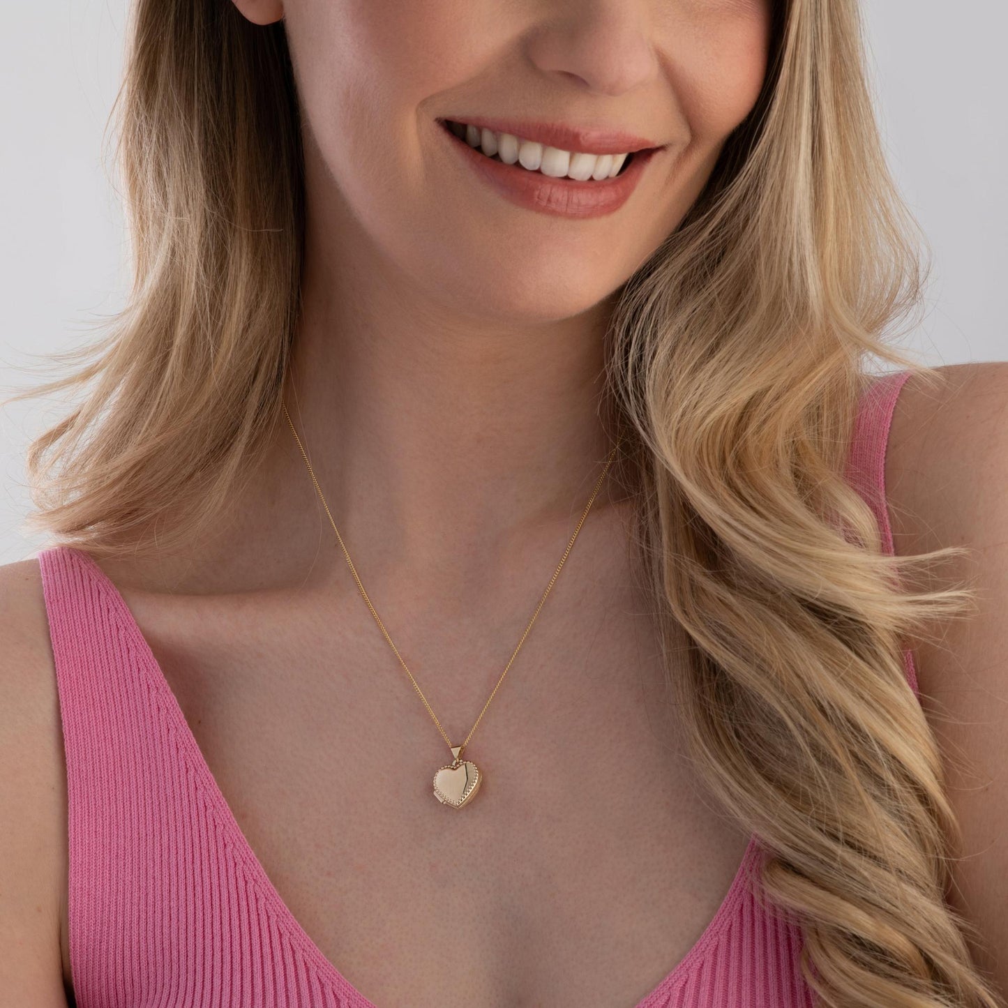 9ct Yellow Gold Heart Locket