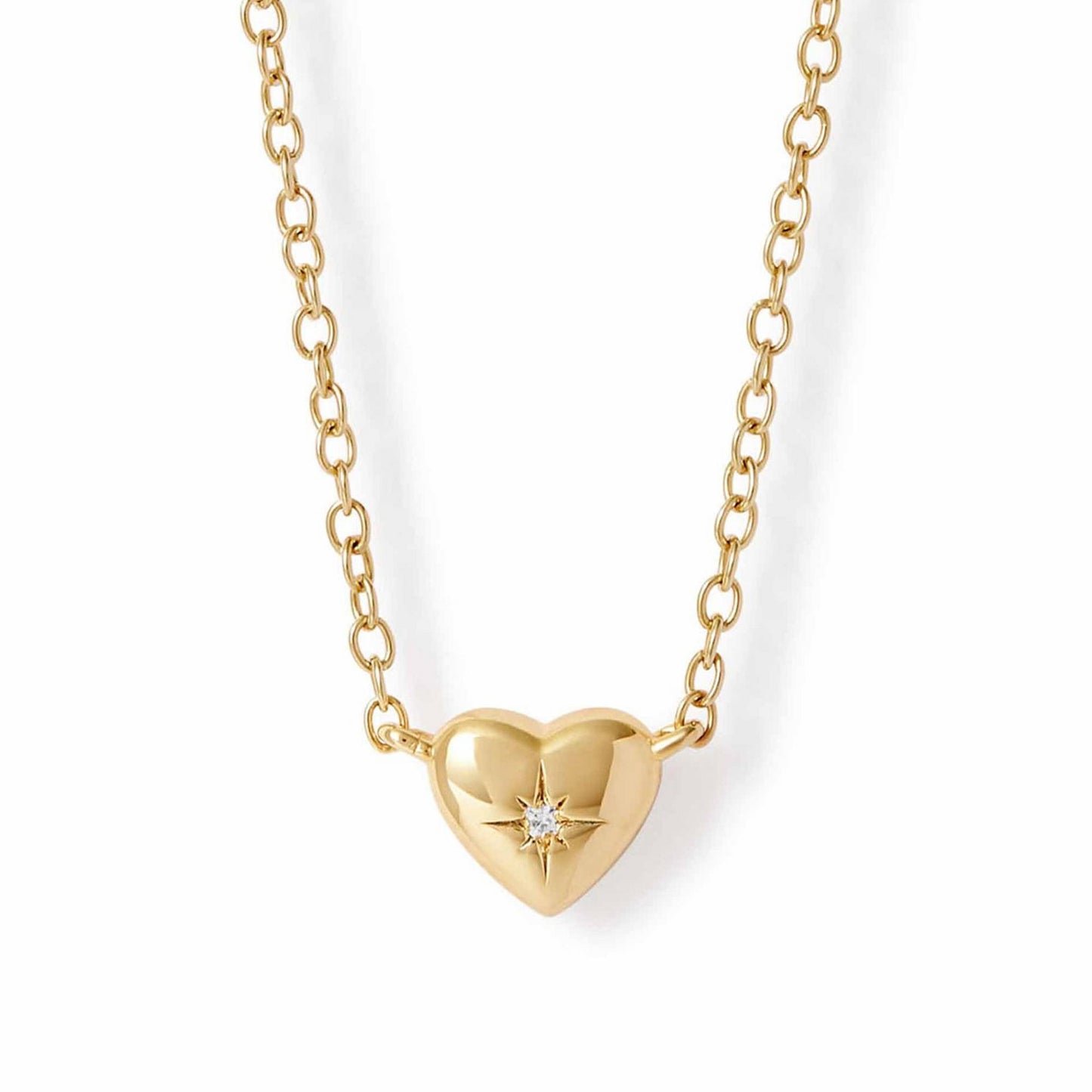 Astley Clarke Biography 18ct Yellow Gold Vermeil Sapphire Heart Necklace