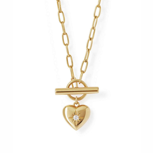 Astley Clarke Biography 18ct Yellow Gold Vermeil T-Bar Necklace