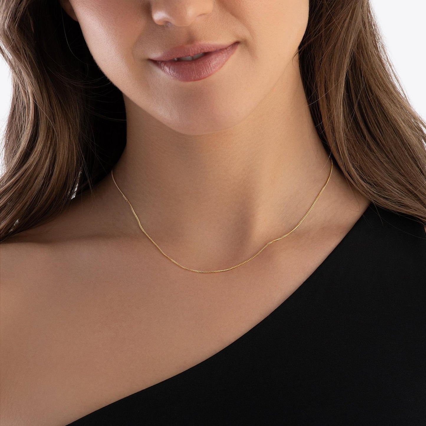 9ct Yellow Gold Curb Chain