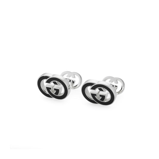 Silver Interlocking Cufflinks