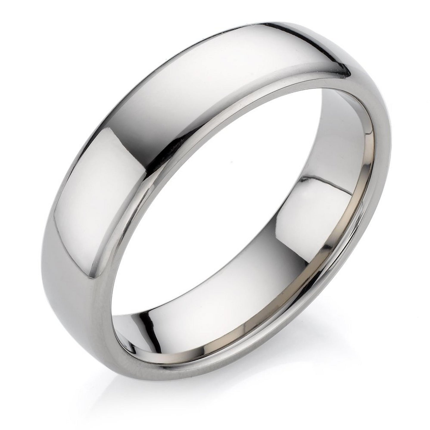 Polished Titanium Ring