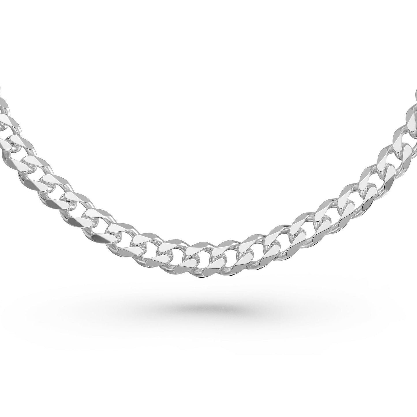 Silver Curb Bracelet