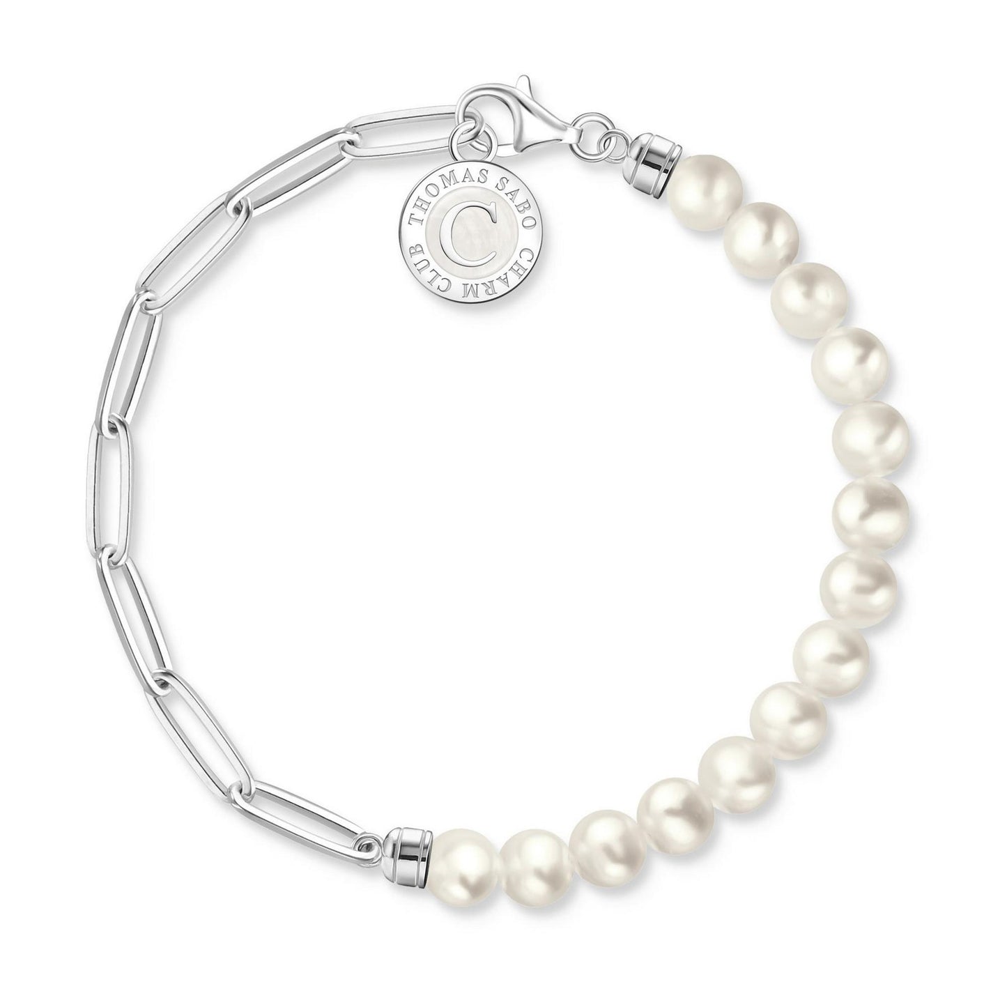 Pearl Charm Bracelet