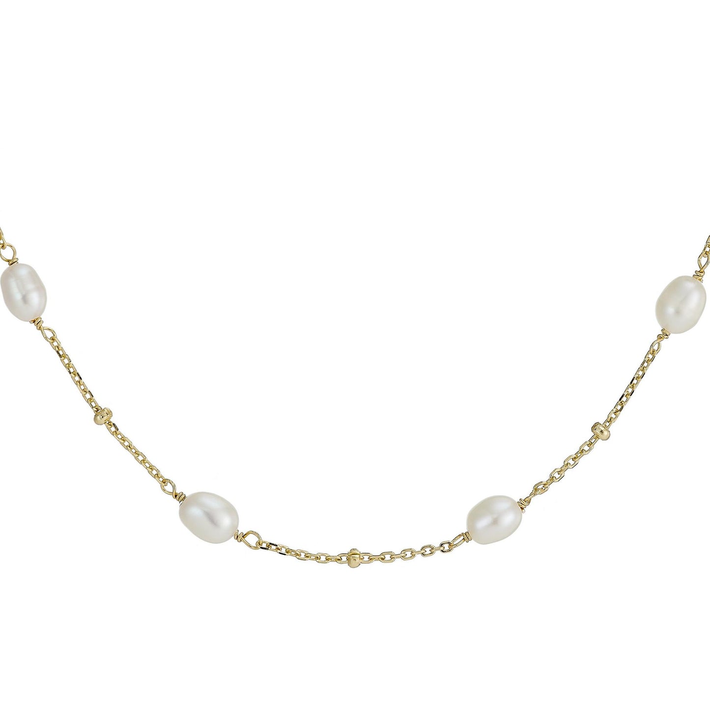 Gold Plated Pearl Bracelet