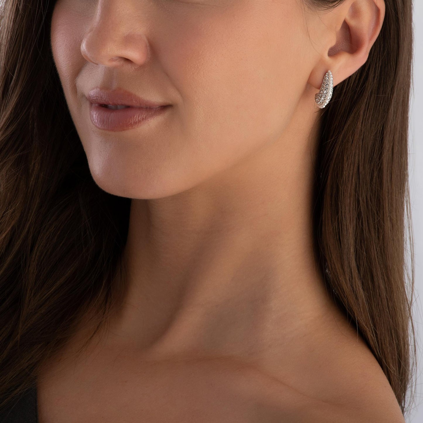 Crystal & Pearl Drop Earrings