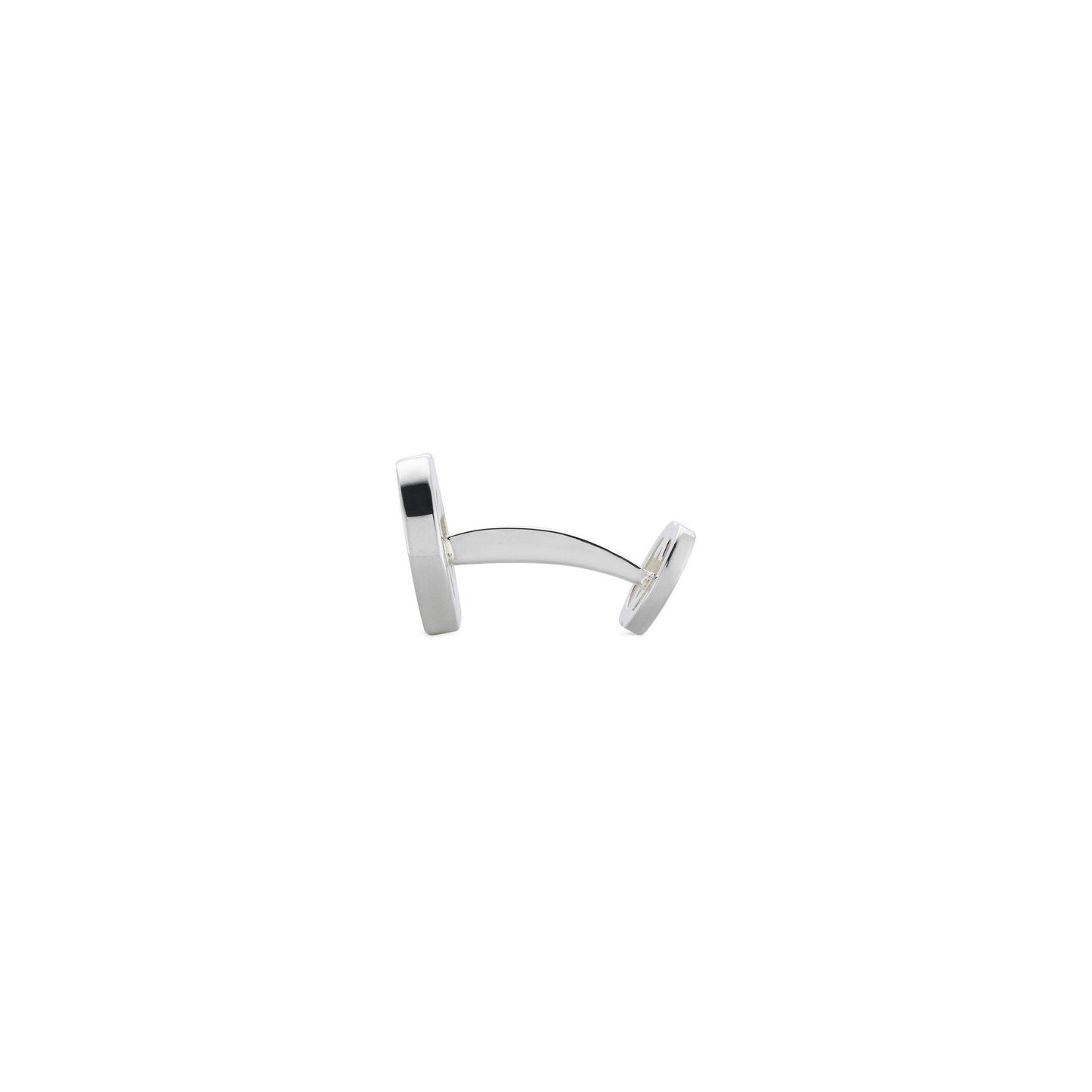 Silver Interlocking Cufflinks