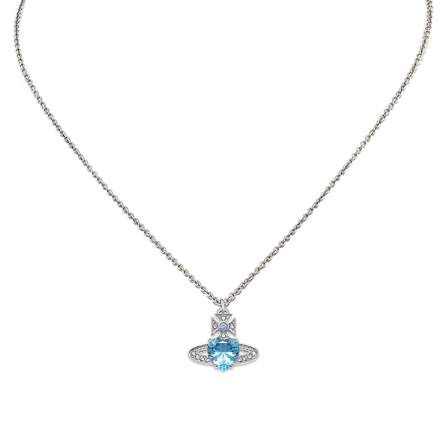 Blue CZ Pendant (Ariella Style)