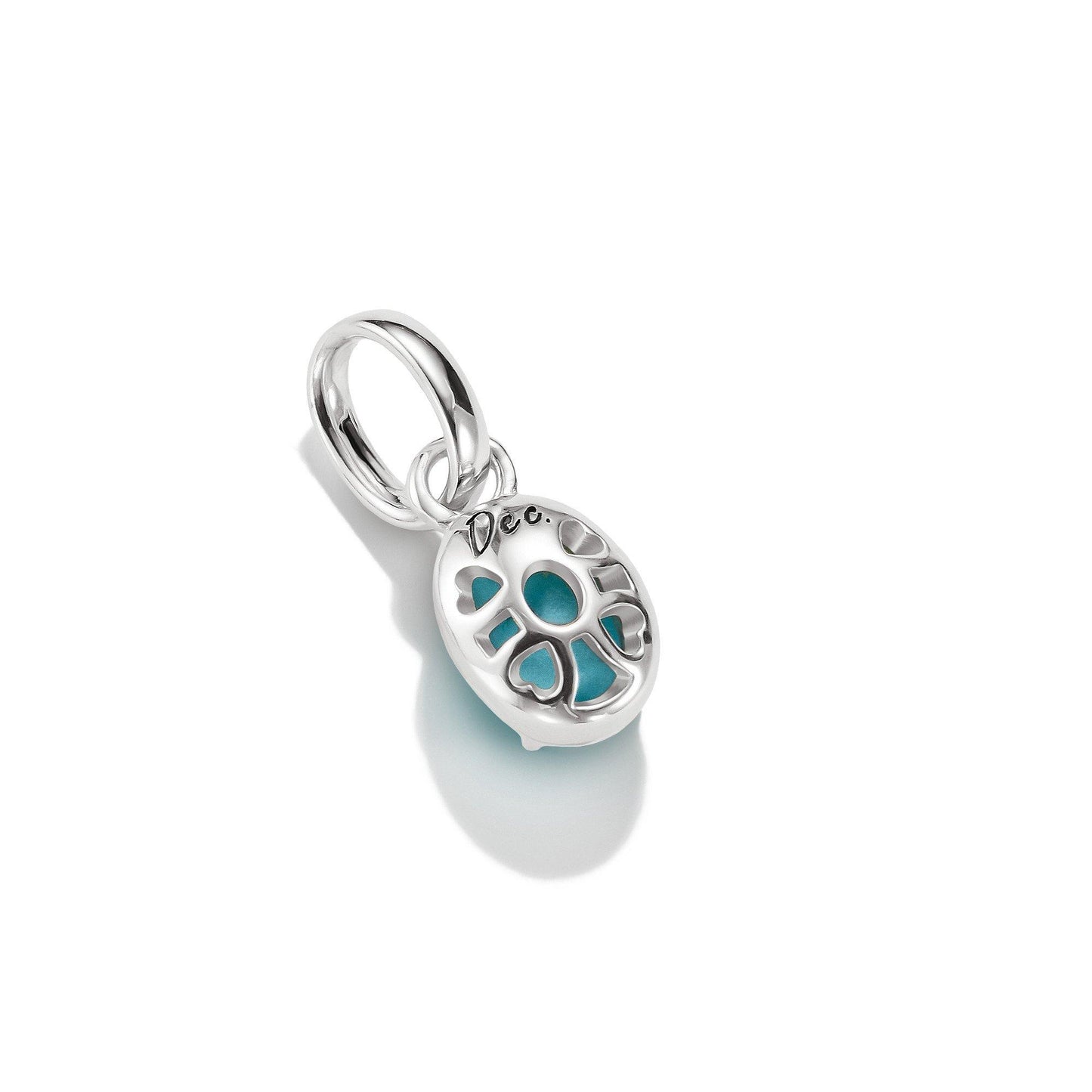 Connect Silver December Birthstone Charm