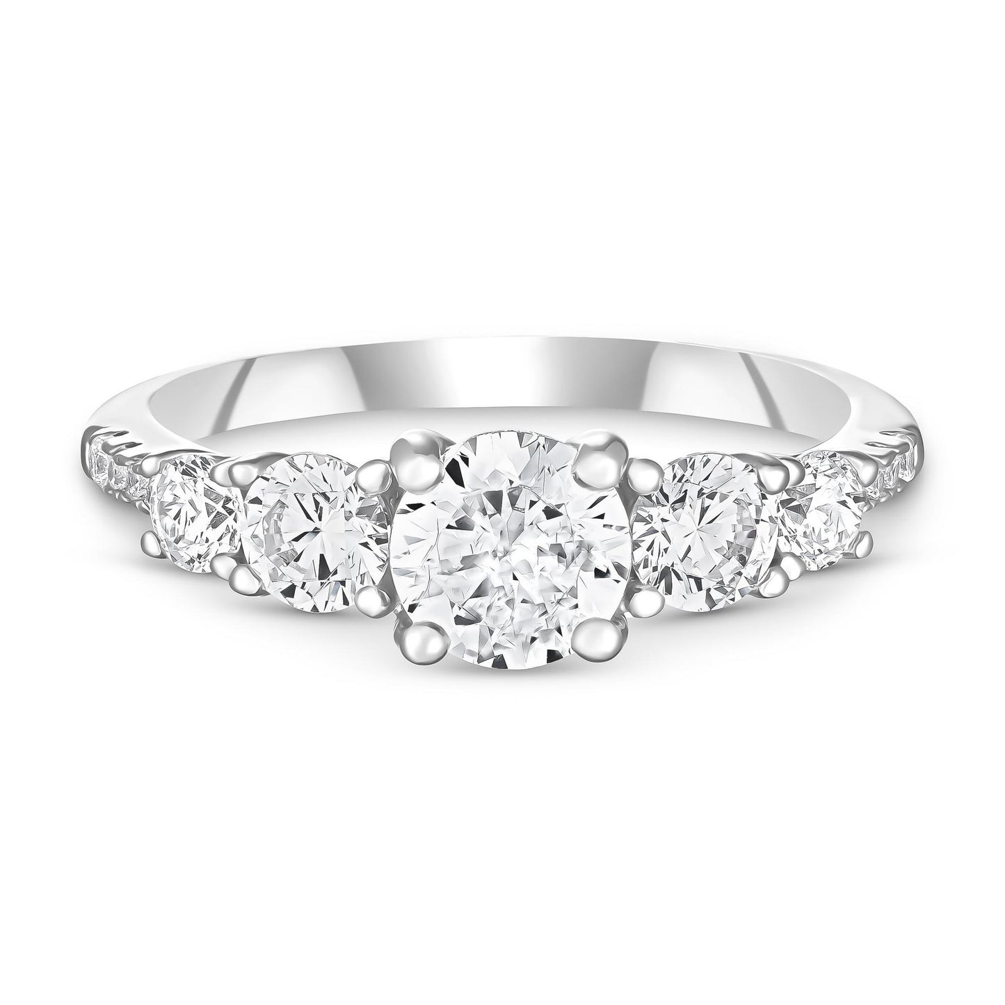 Silver CZ Ring