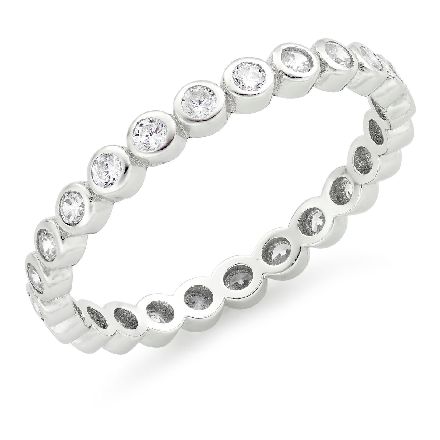 Silver CZ Ring
