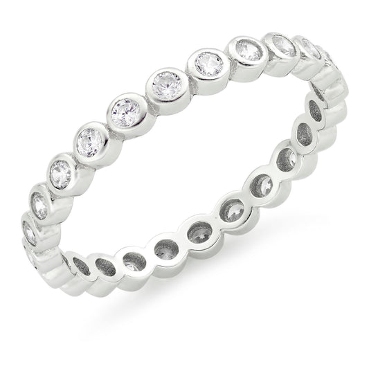 Silver CZ Ring