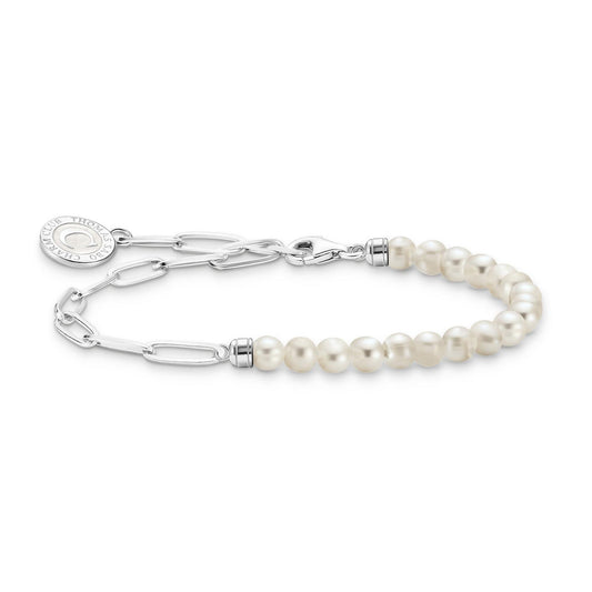 Pearl Charm Bracelet