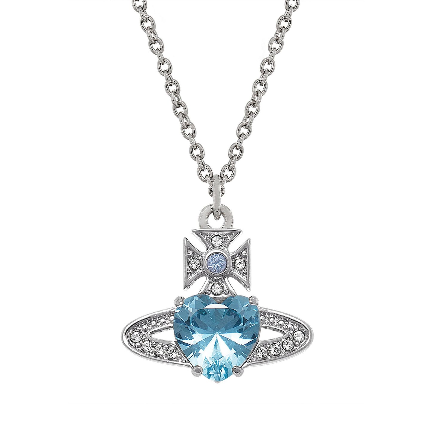 Blue CZ Pendant (Ariella Style)