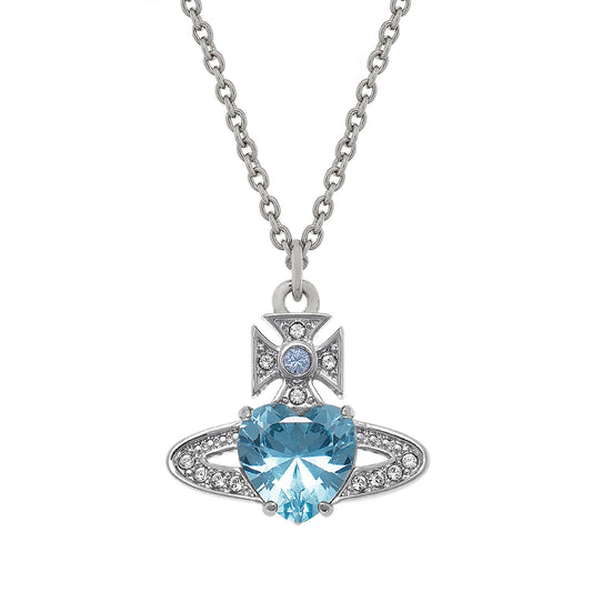 Blue CZ Pendant (Ariella Style)