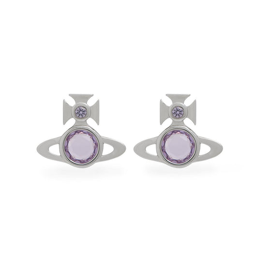 Silver CZ Stud Earrings (Heather Style)