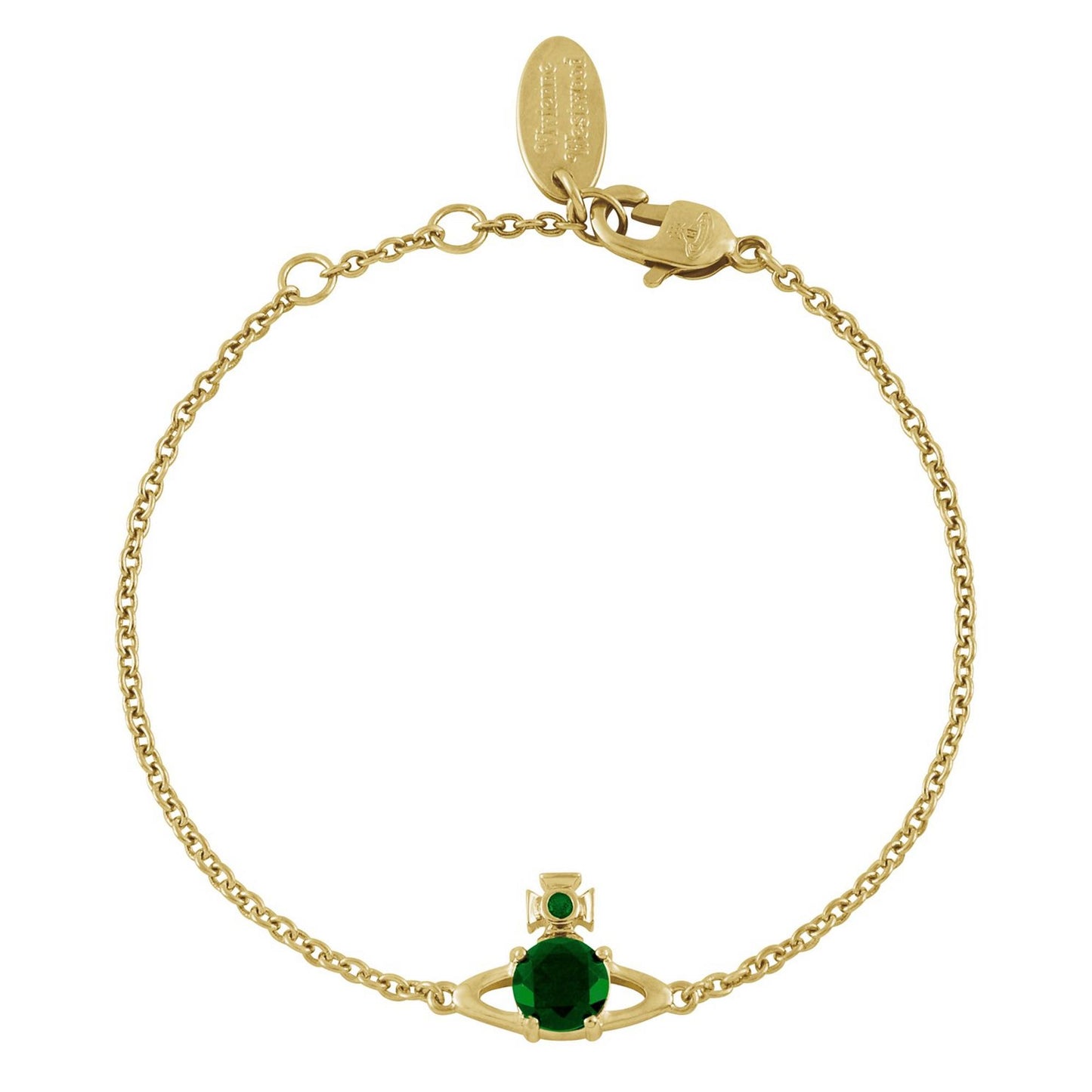 Gold Tone CZ Bracelet
